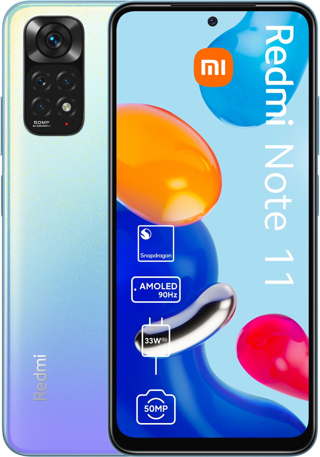 シャオミ Xiaomi Redmi Note 11 Star Blue スターブルー 4GB