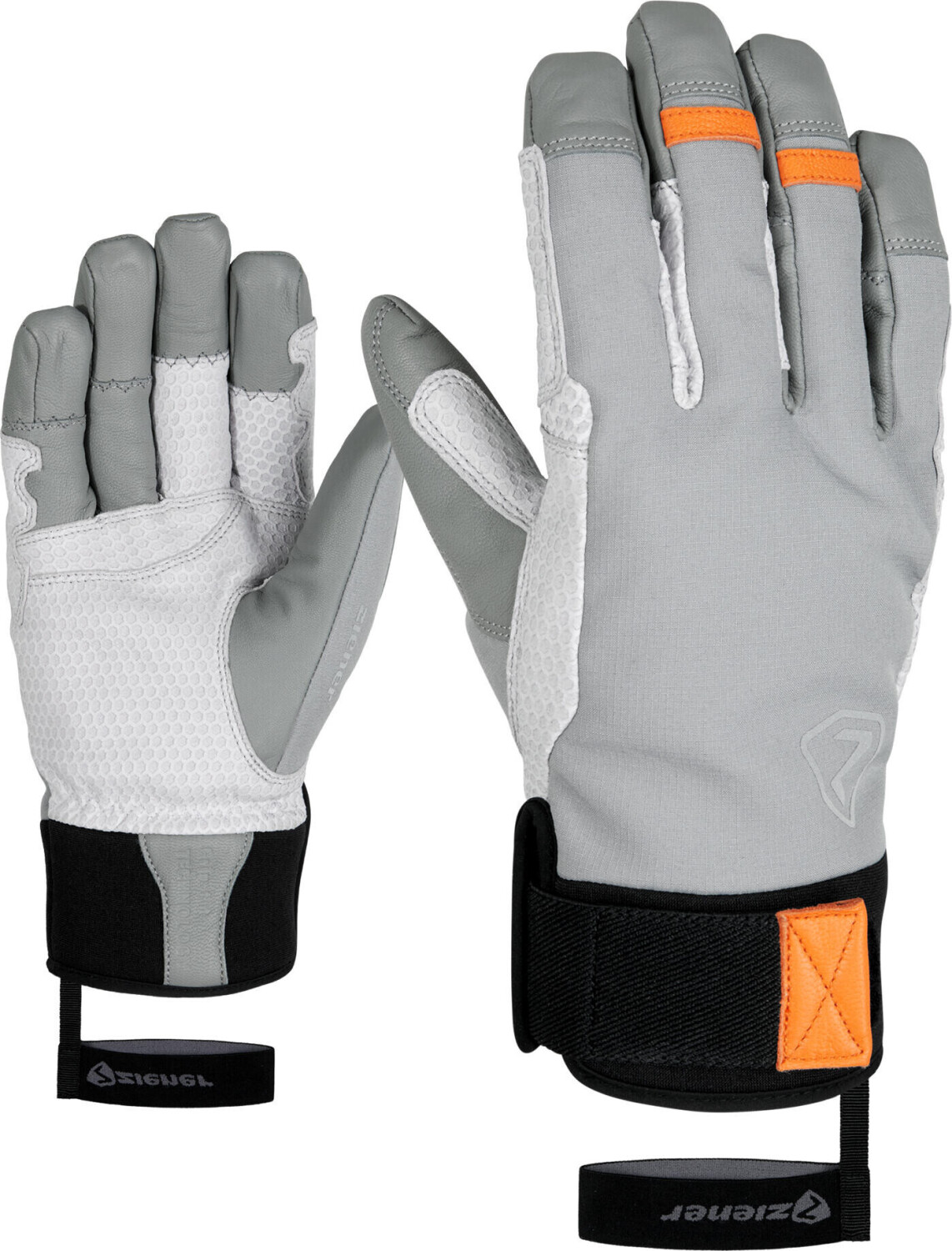 Ziener Gaminus ASR PR Glove Mountaineering (801411) dusty grey/new orange  ab 59,95 € | Preisvergleich bei
