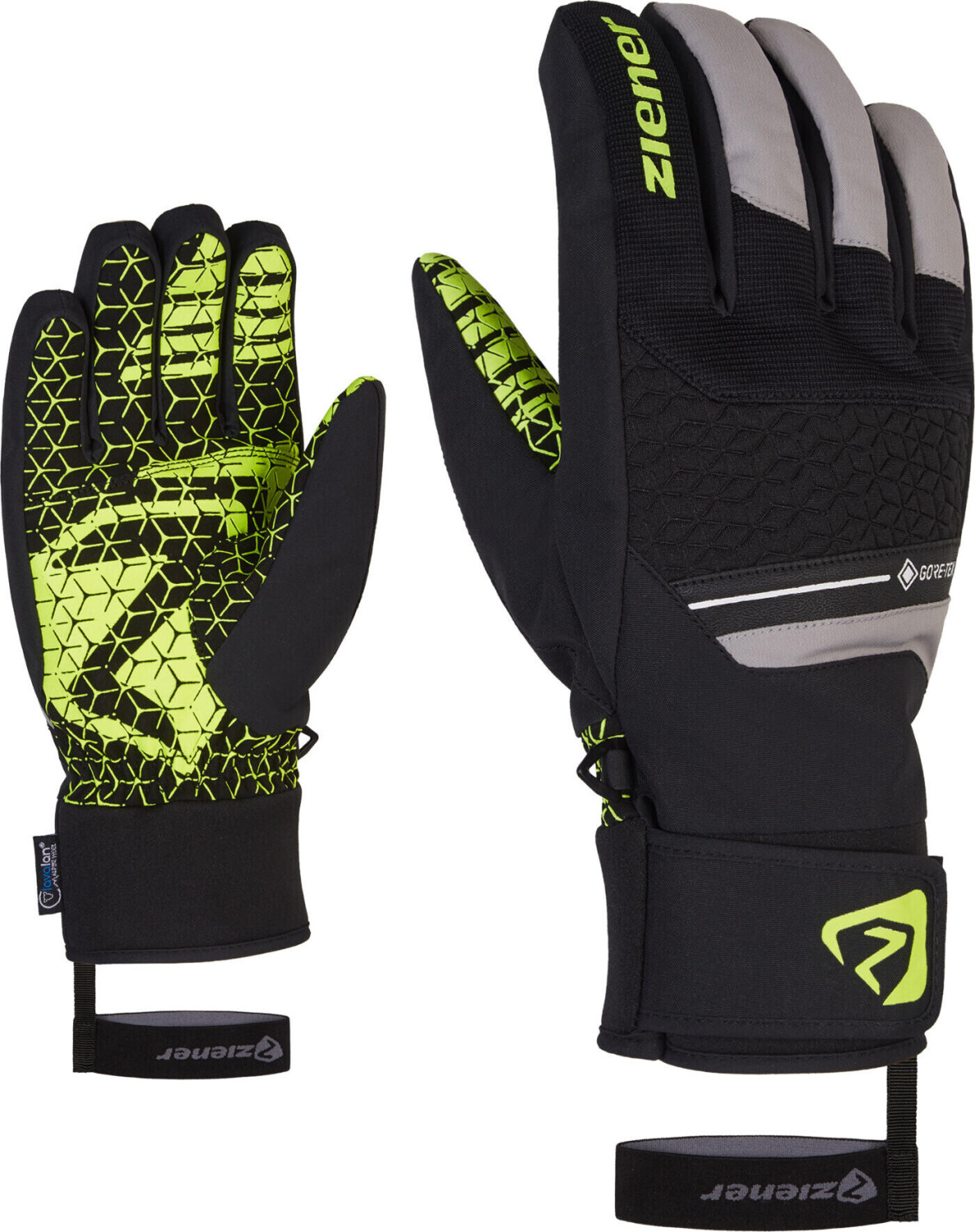 Glove (801085) grey 56,94 ab | Alpine bei Ski € stone Granit Ziener Preisvergleich GTX AW