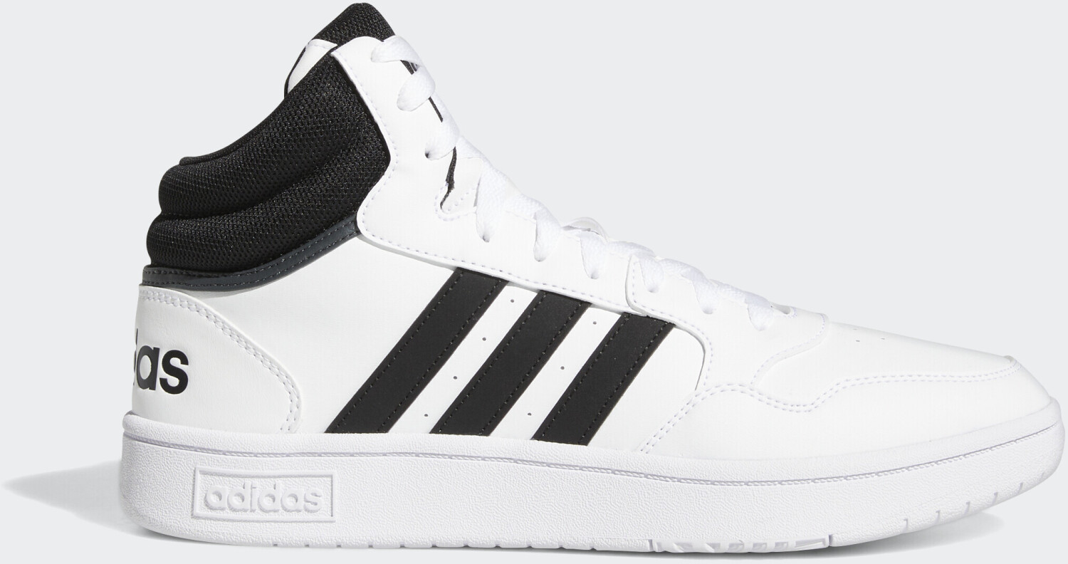 Image of Adidas Hoops 3.0 Mid Classic Vintage core black/core black/cloud white