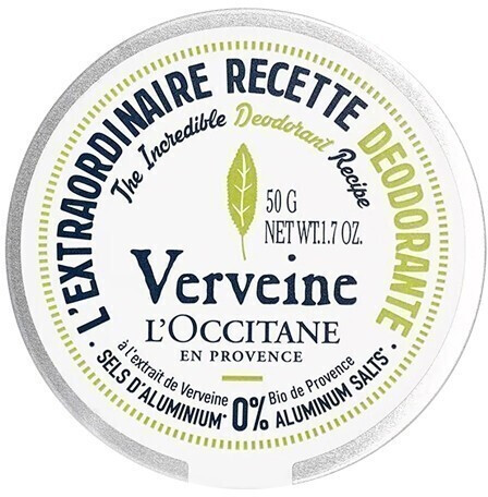 Photos - Deodorant LOccitane L'Occitane L'Occitane The Incredible  Recipe Verveine  (50g)