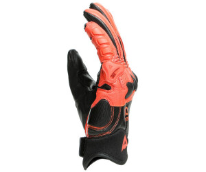 EM MOTO  Dainese - Steel-Pro Gloves Nero Rosso-Fluo - Guanti Moto Uomo
