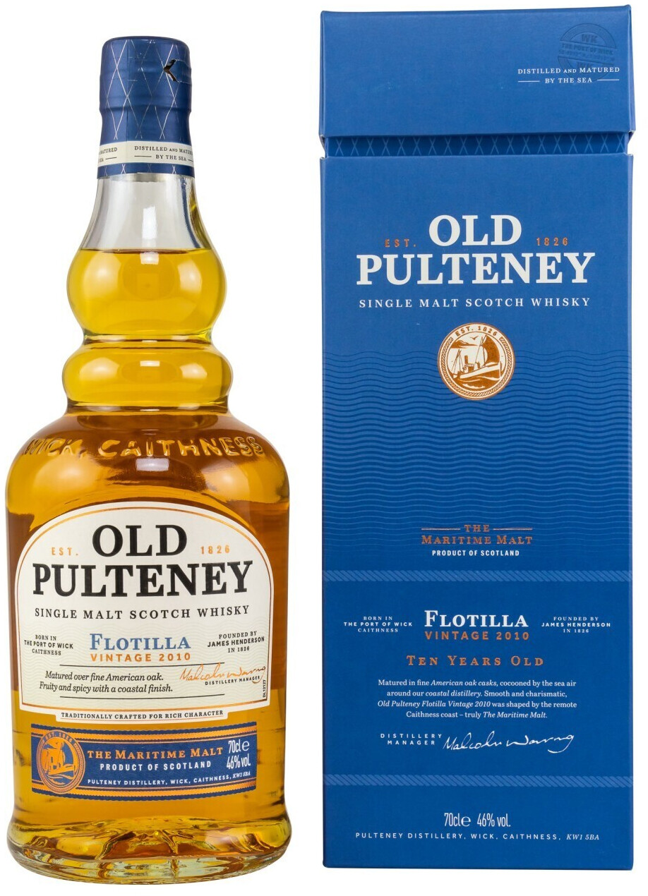 Old Pulteney 10 Years Flotilla 2010 0,7l 46%