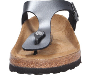 Buy Birkenstock Gizeh Soft Footbed metallic black from 68.44
