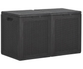 vidaXL Storage box 180L black (151228)