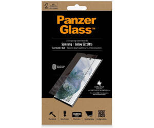 Around Glue Full Cover Panzerglas mit Schwarzer Rand für Samsung Galaxy S22  Ultra 5G