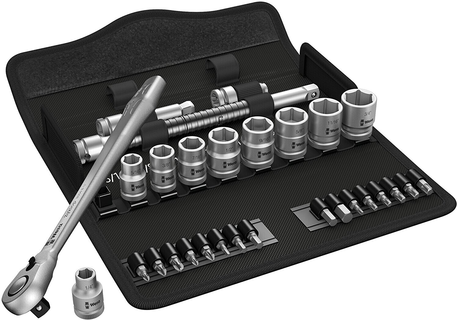 Wera 8100 SB 11 Zyklop Metal ratchet set 29 pcs. (05004051001)