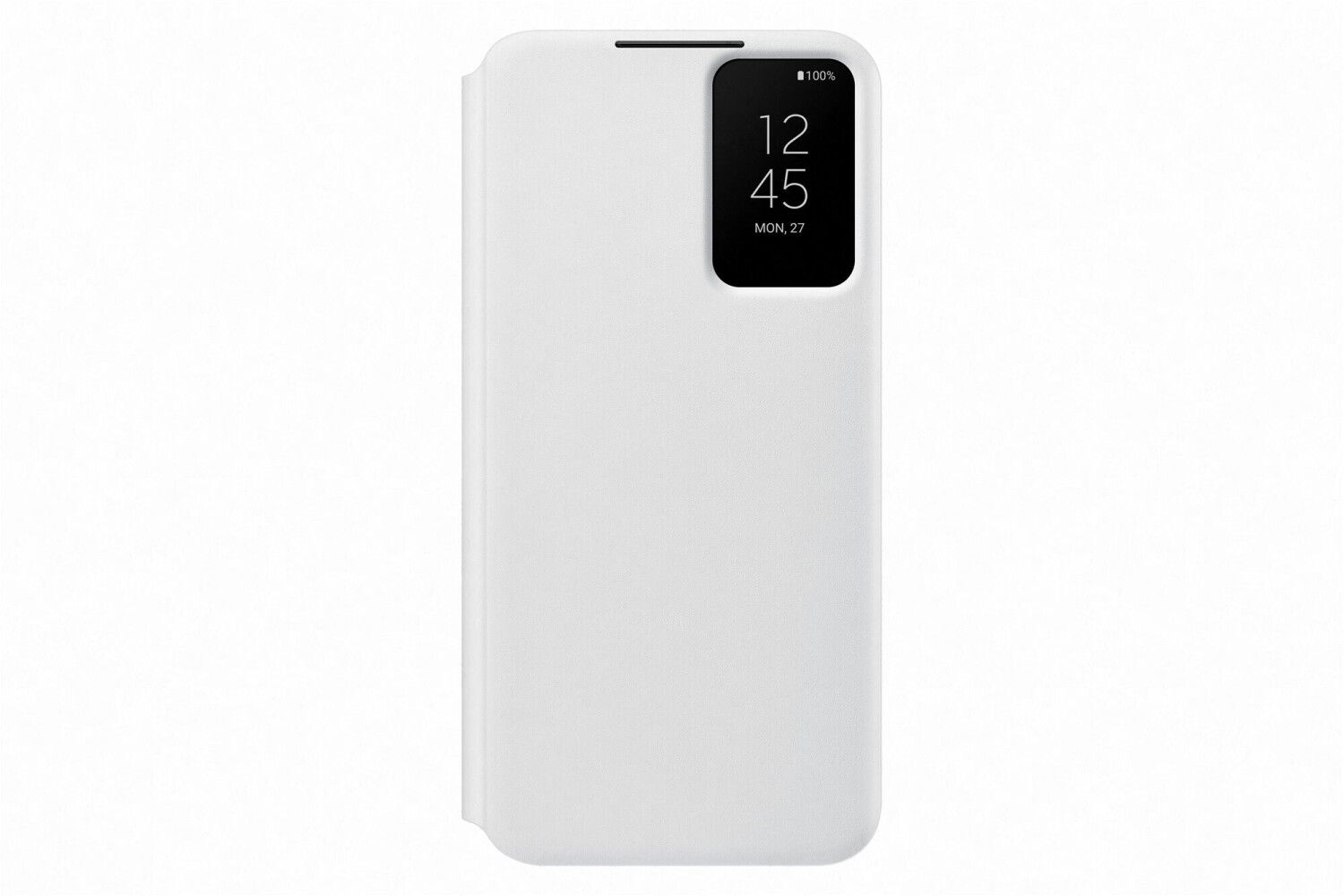 Photos - Case Samsung Clear View Cover  White (Galaxy S22 Plus)