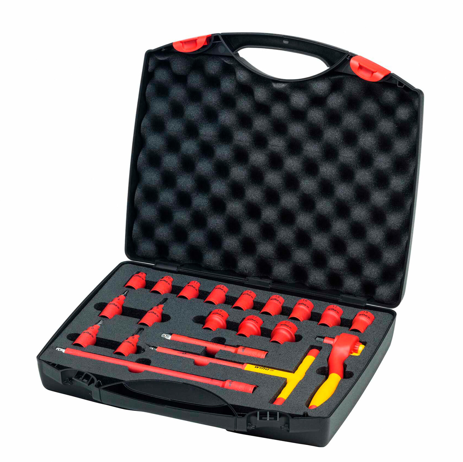 Wiha Ratchet wrench set insulated 3/8 21 pcs. (43023)