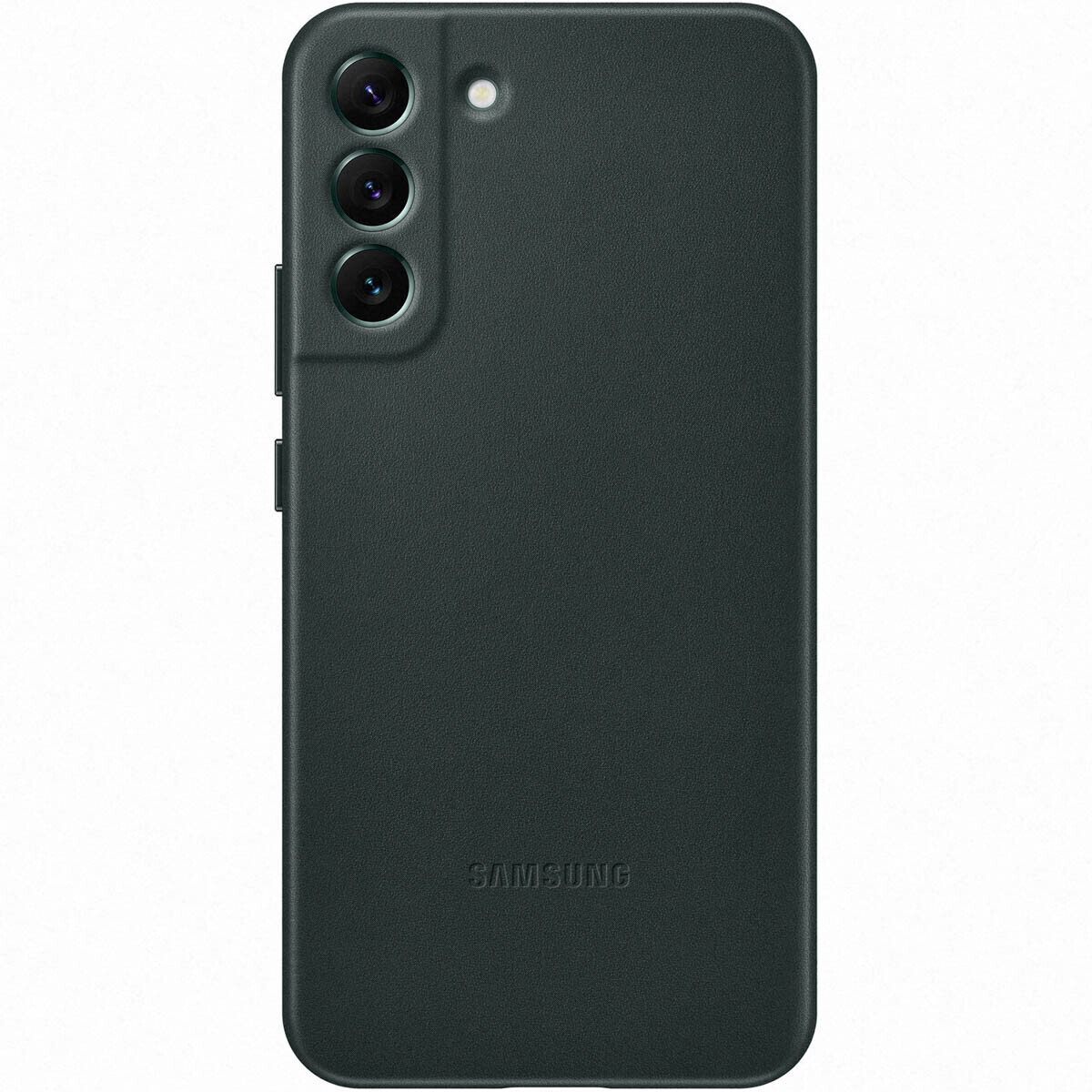 Samsung Leather Backcover (Galaxy S22 Plus) Forest Green