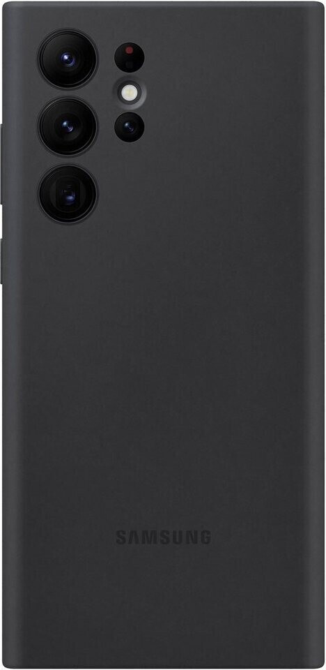 Samsung Silicone Cover (Galaxy S22 Ultra) Black