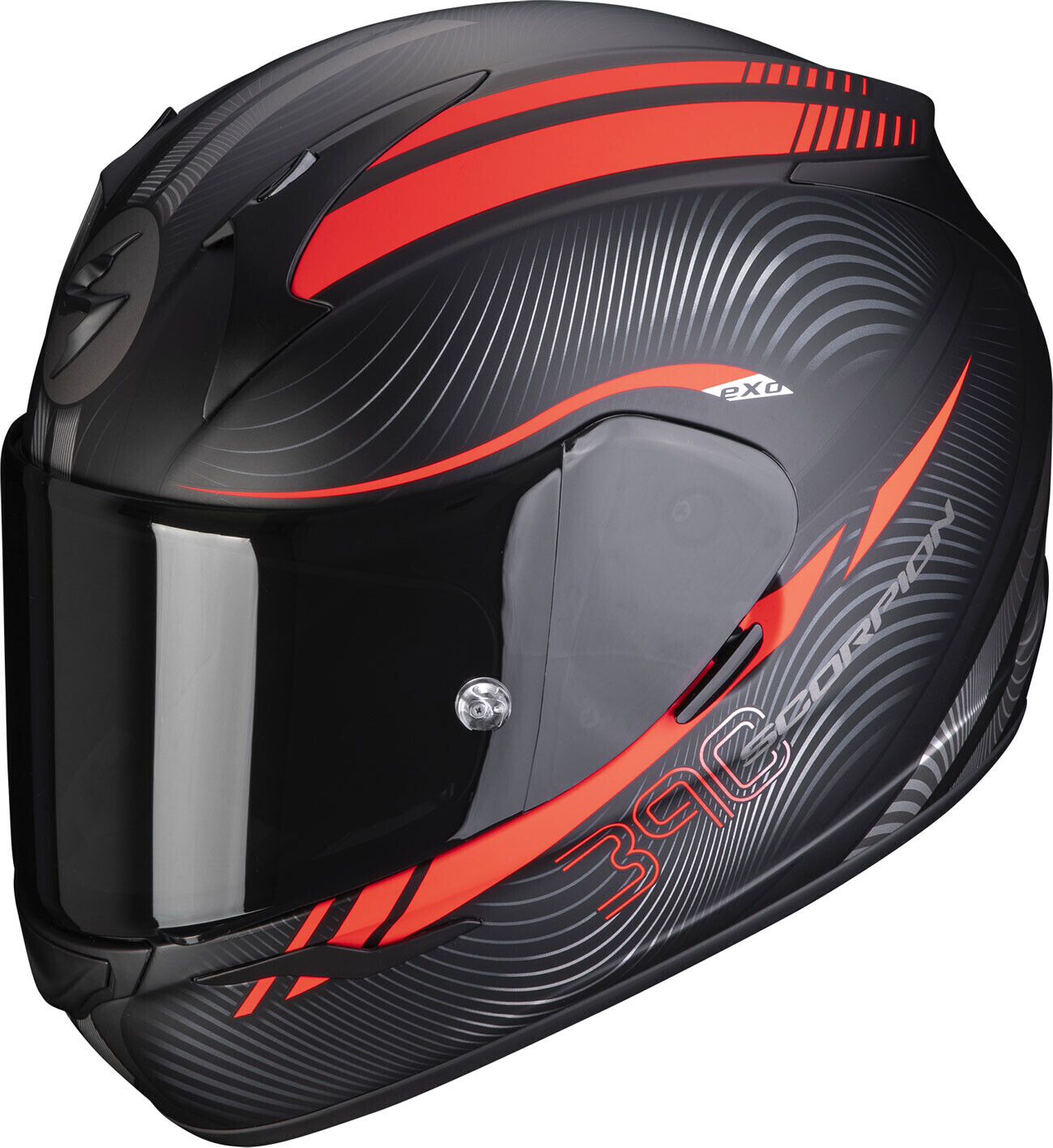 Scorpion Exo-390 Sting noir mat/rouge