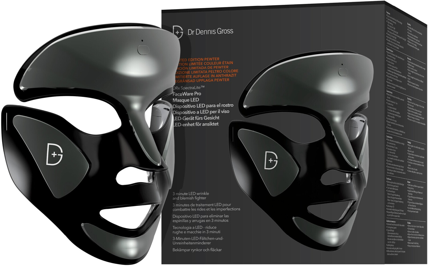Dr Dennis Gross Skincare DRx SpectraLite FaceWare Pro Limited Black