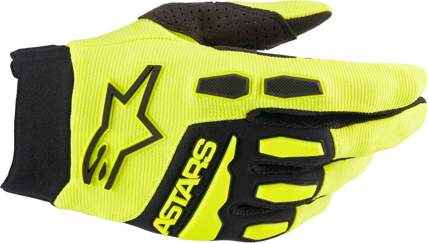 Alpinestars Gants 2022 Full Bore jaune fluo/noir