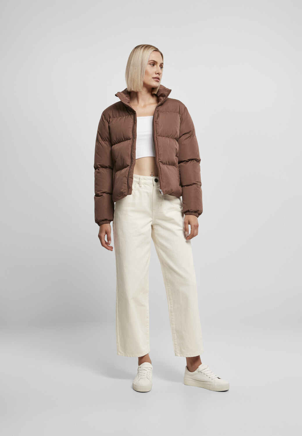 Urban Classics Ladies (TB4759-03467-0042) Preisvergleich Jacket bei Short 36,99 Peached ab € bark | Puffer