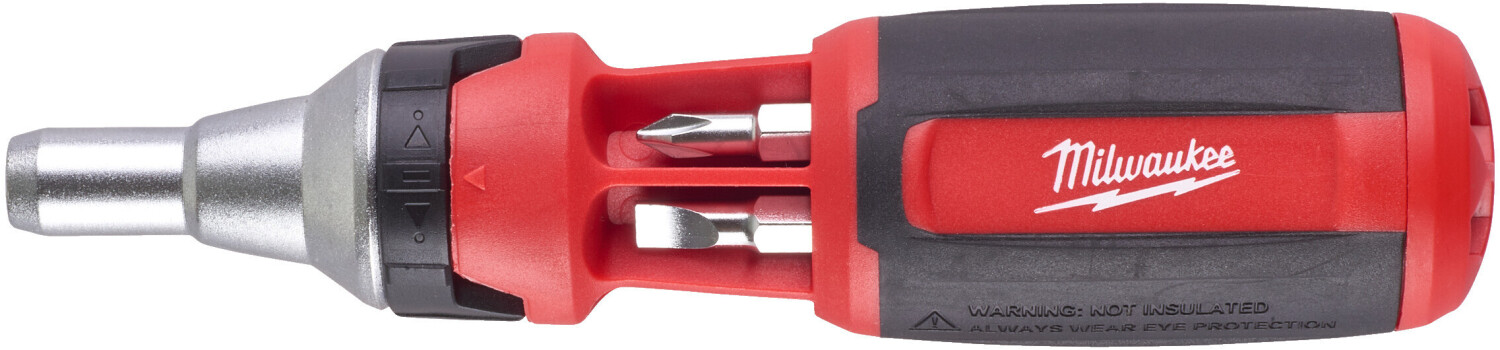 Milwaukee 9-in-1 screwdriver with ratchet function