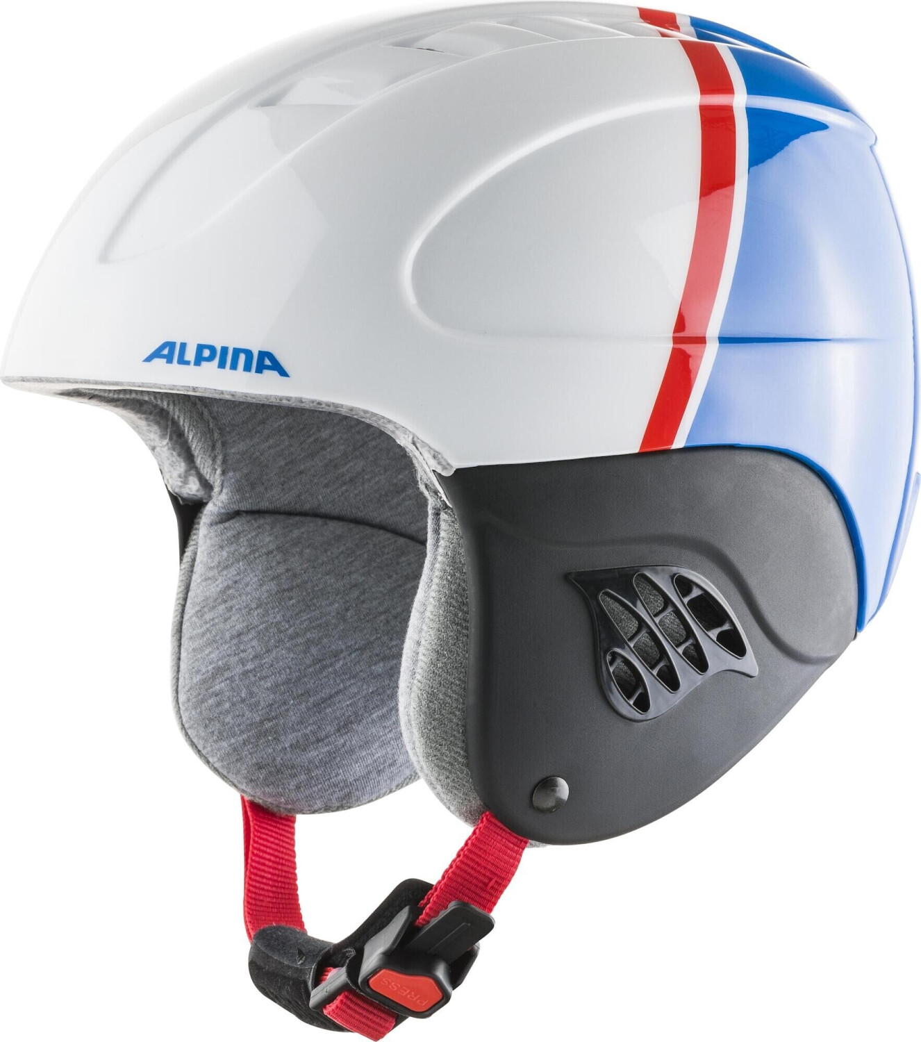 Alpina Sports Carat white/red/blue