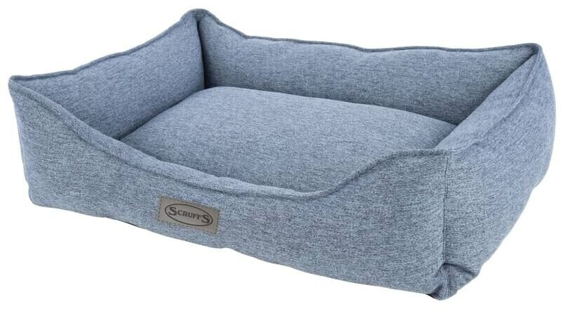 Scruffs Manhattan Box Bed 50x40cm Denim Blue