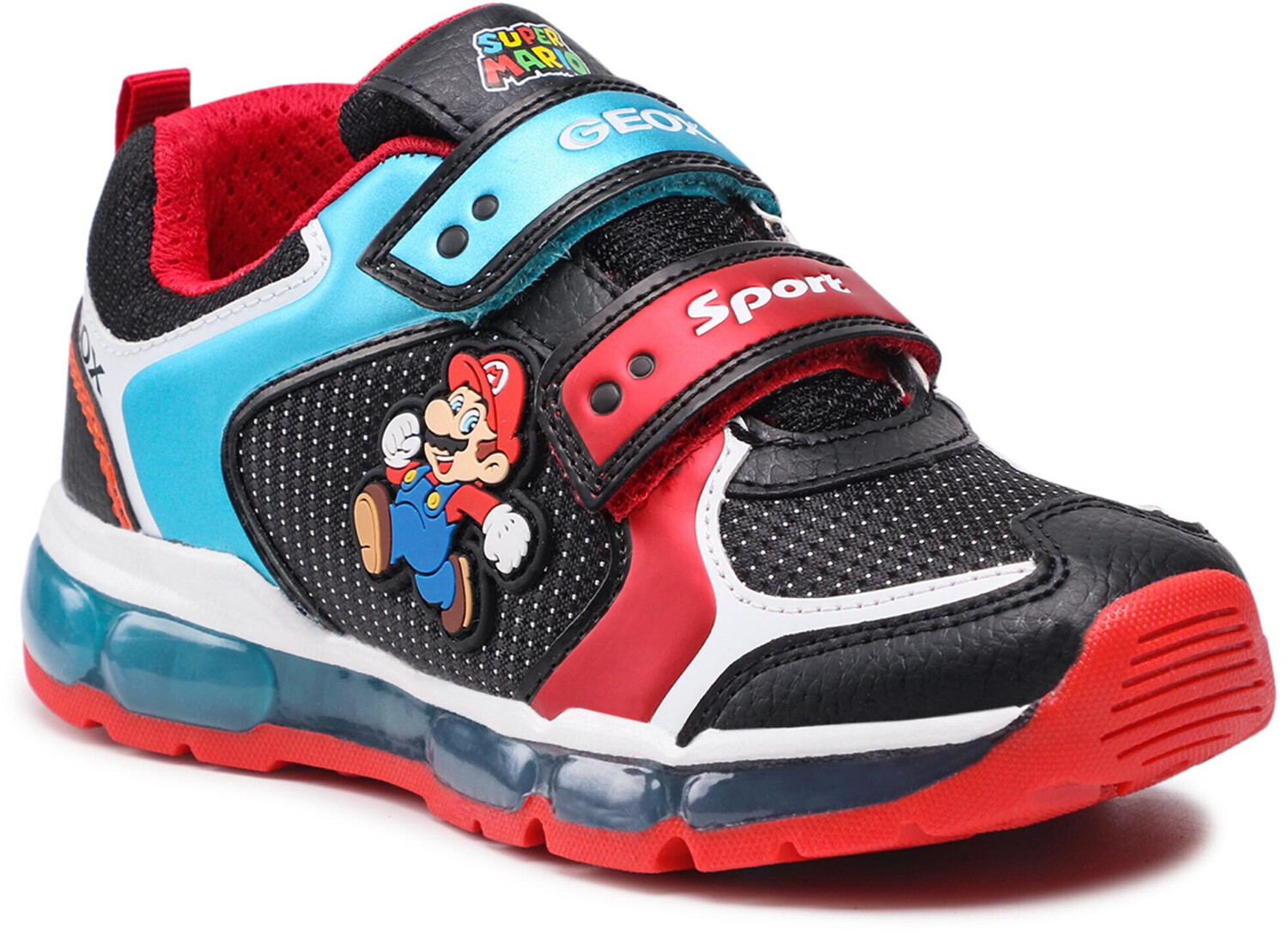 Geox Android Kids (J1644A 0FU50) black/sky
