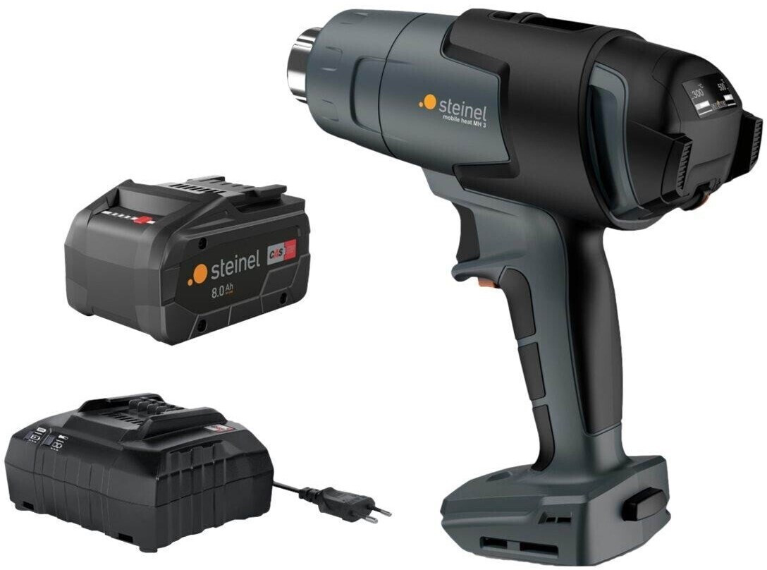 Steinel MH 3 avec batterie 8,0 Ah et chargeur (066604)