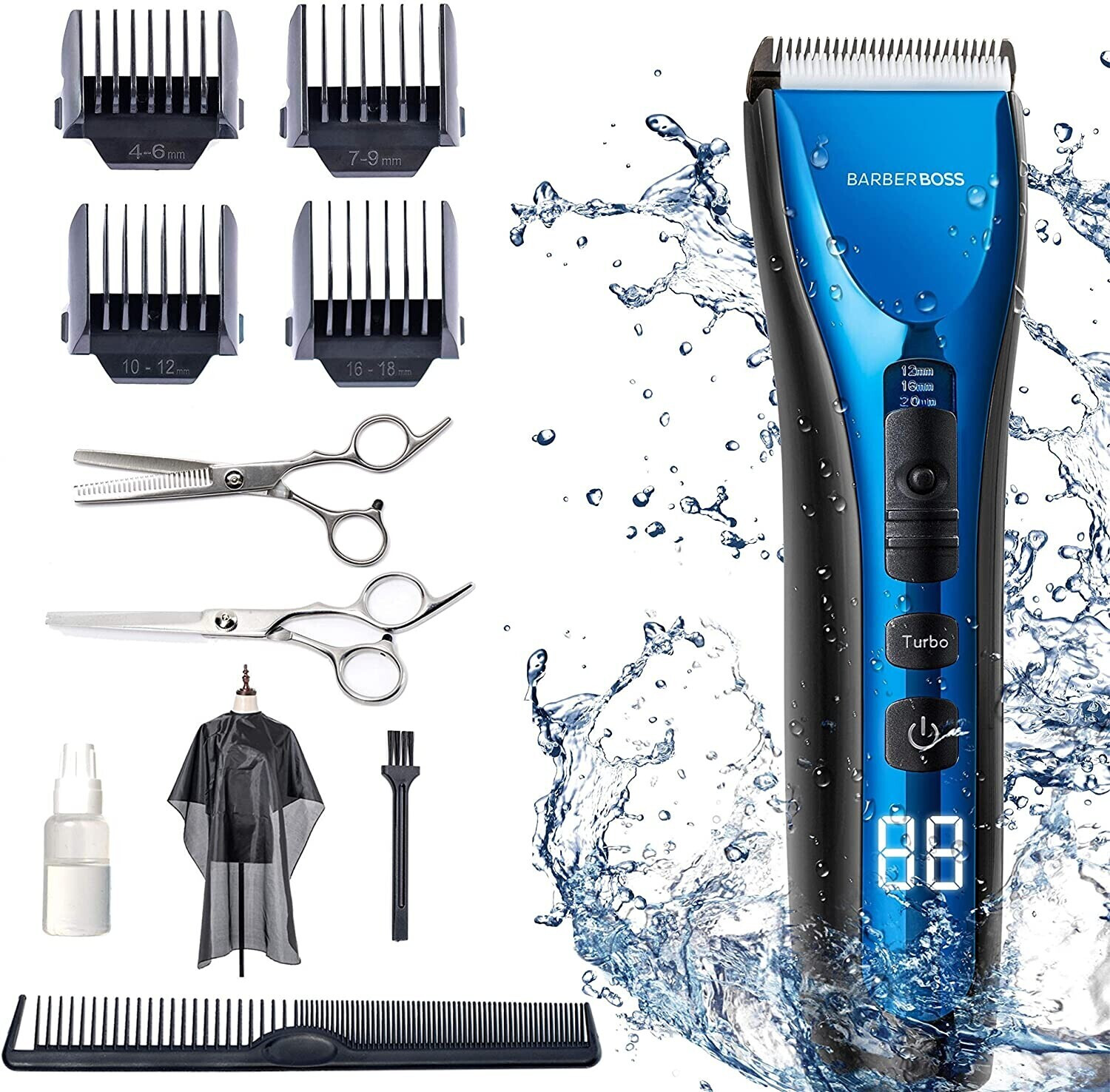 BarberBoss Professional Hair Clipper