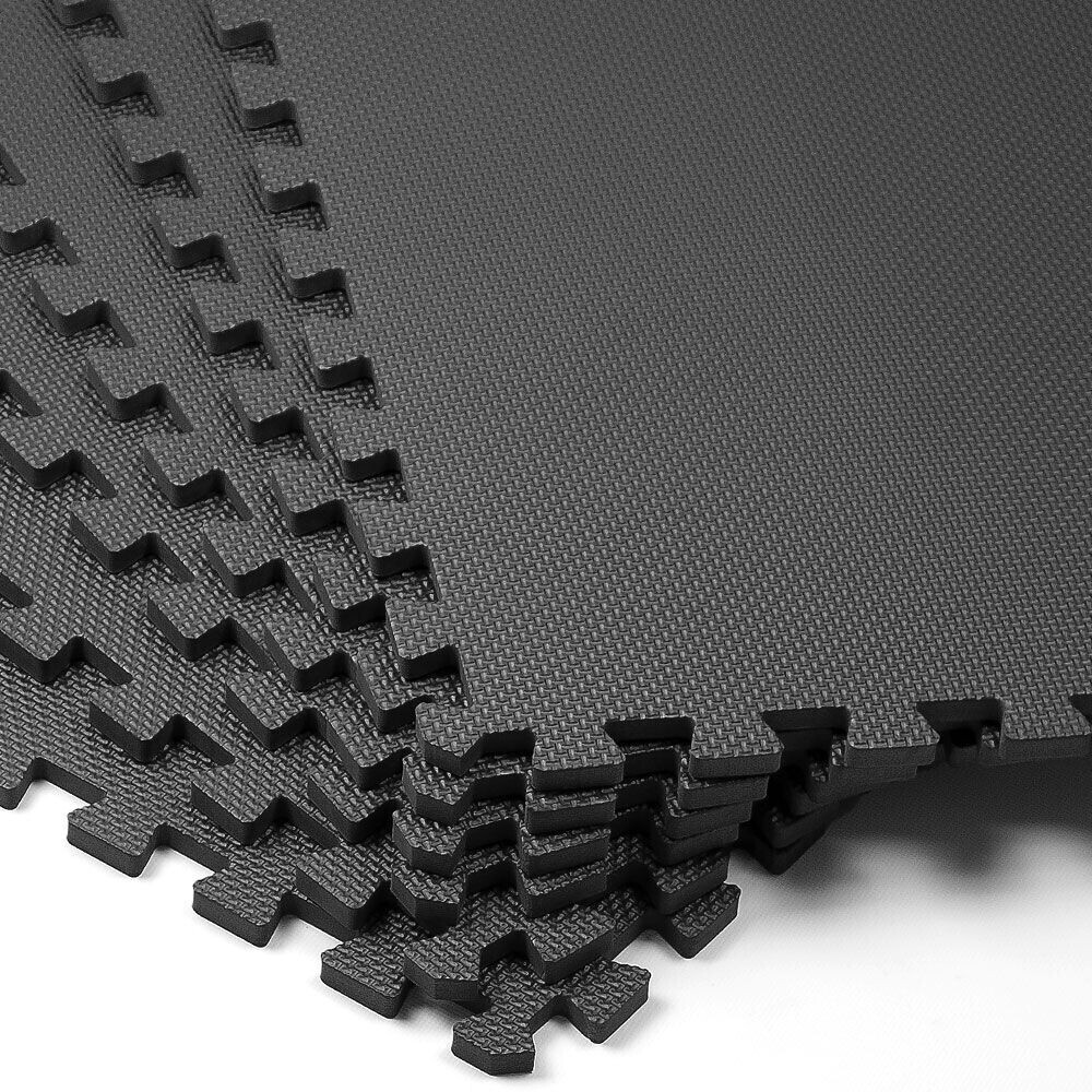 Deuba Protective Mat 6 Pieces black