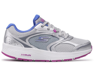 Skechers go run 6 womens silver hotsell