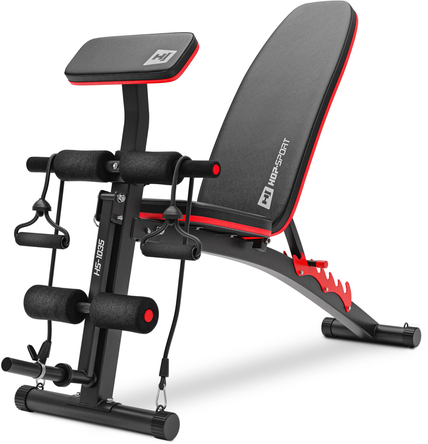 Hop-Sport Weight Bench HS-1035 with Curlpult