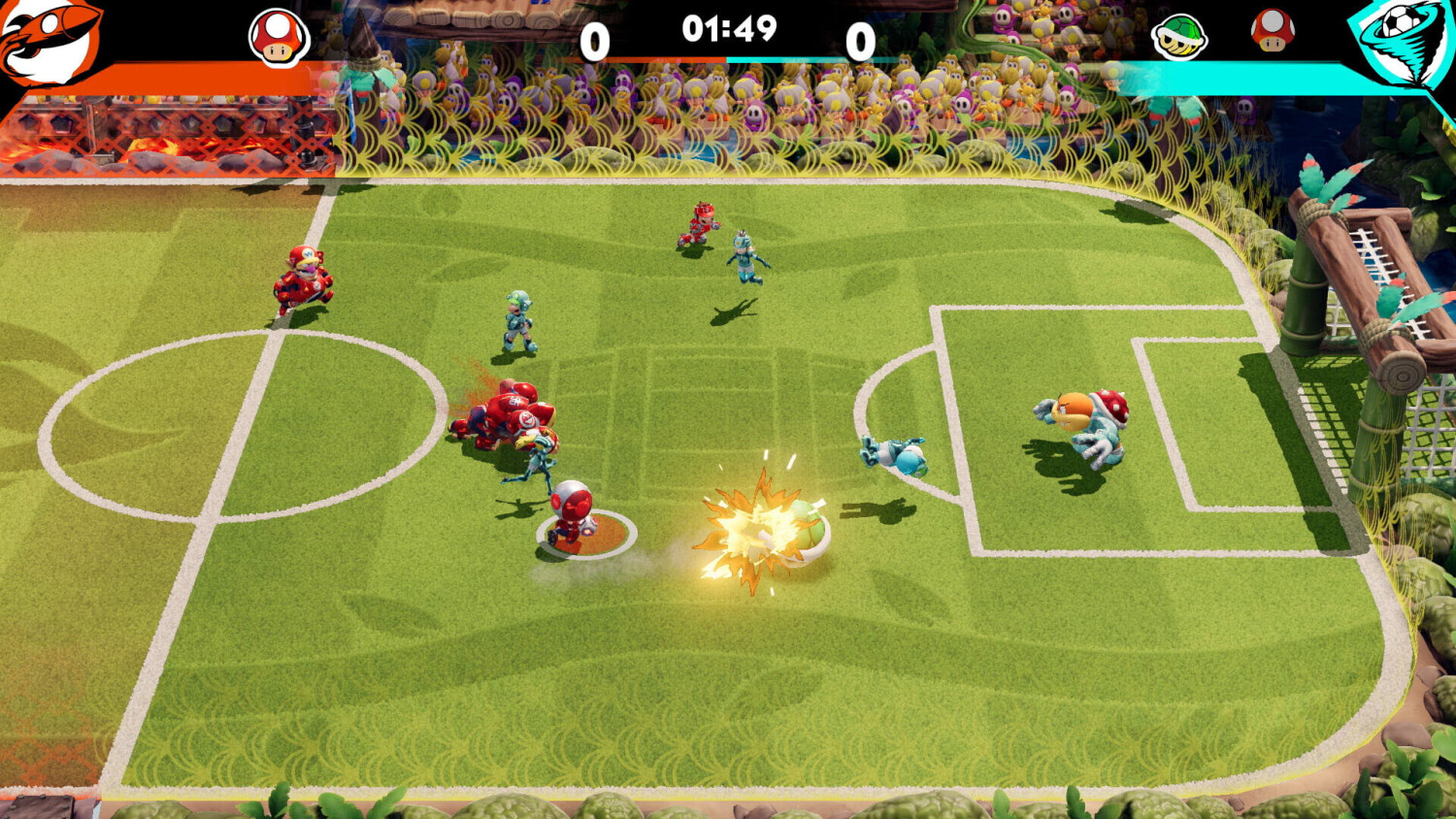 Jogo Mario Strikers: Battle League - Switch - Nintendo em oferta você  encontra no Comparador TecMundo!