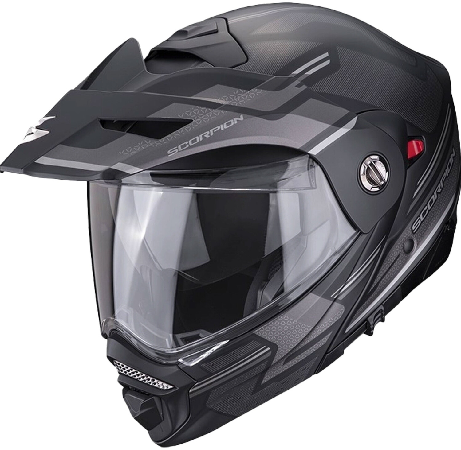 Scorpion ADX-2 Carrera Matt Black/Silver