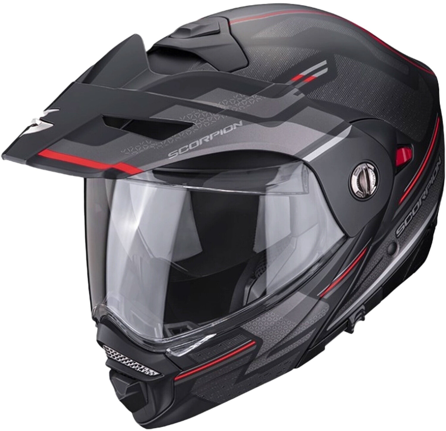 Scorpion ADX-2 Carrera Matt Black/Red