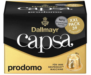 Dallmayr Capsa Prodomo XXL (39 Kapseln) ab 12,89 € | Preisvergleich bei