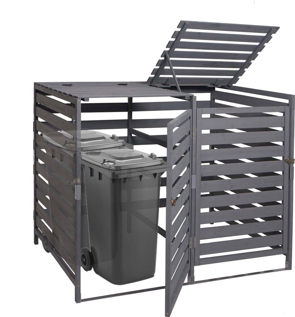 Mendler HWC-H62 2 x 240 L light grey