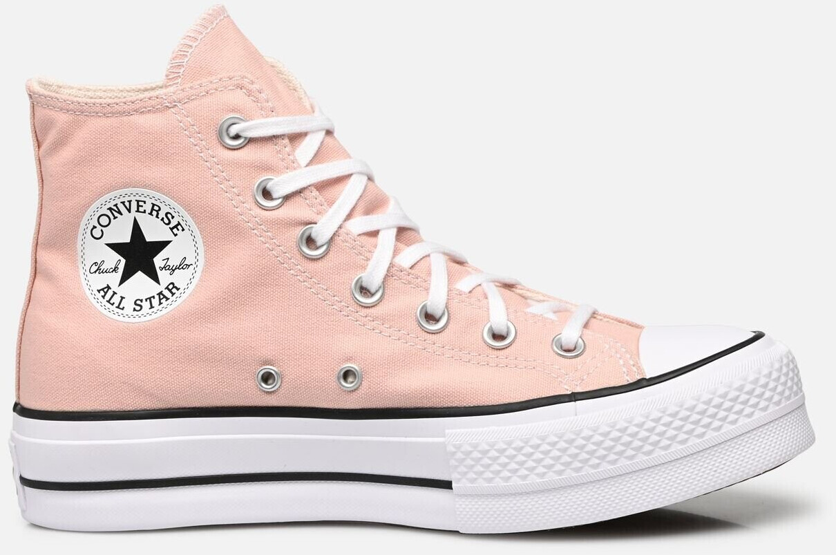 Pink and black converse all stars hot sale