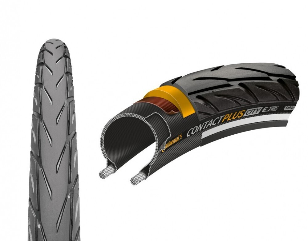 Continental Contact Plus City 26 x 1.75 47 559 reflex ab 26 89