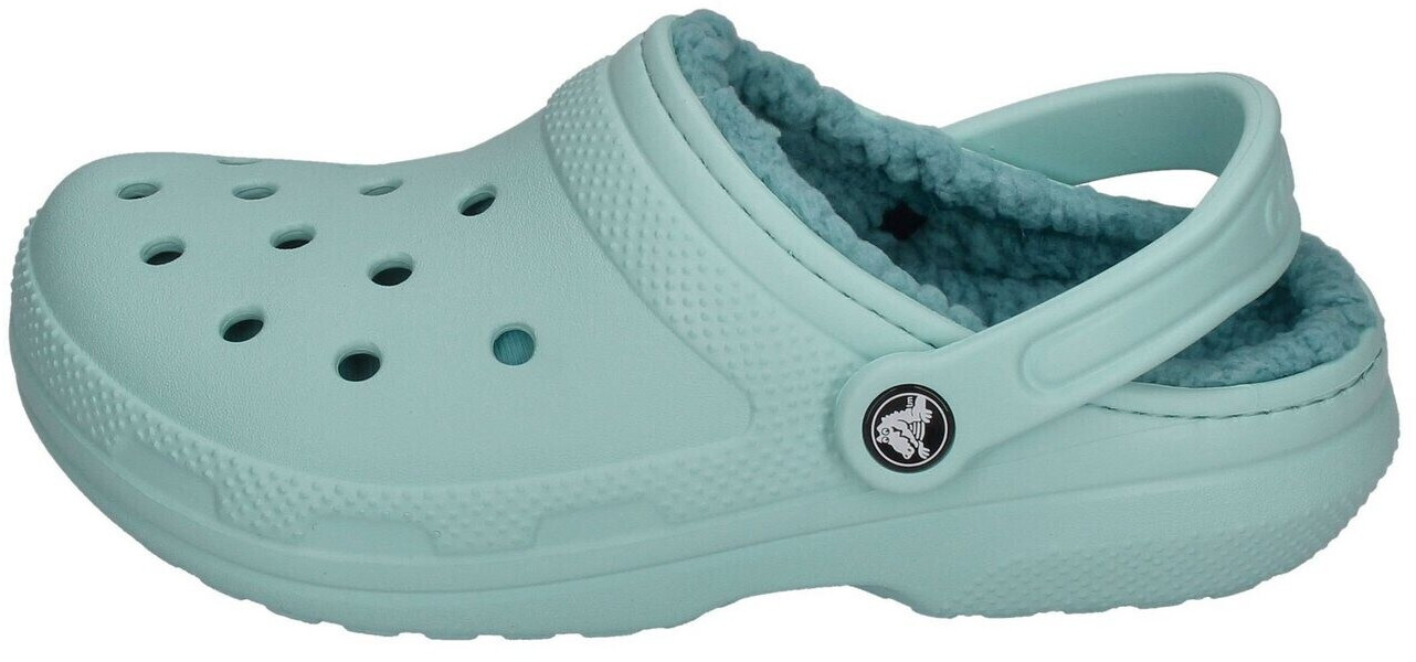 Crocs Classic Fuzz Lined Clog pure water ab 59 99 Preisvergleich bei idealo