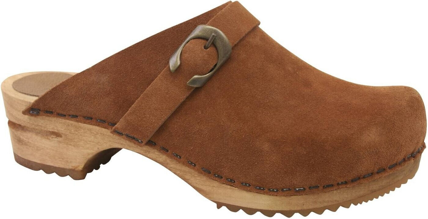 Sanita Hedi Clogs cognac