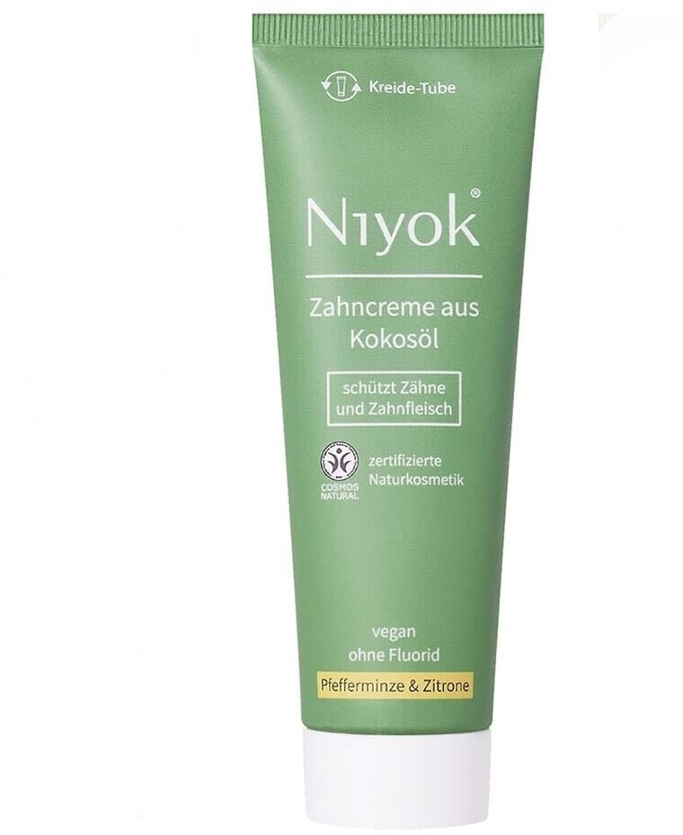 Niyok Peppermint Lemon Toothpaste Fluoride Free (75ml)