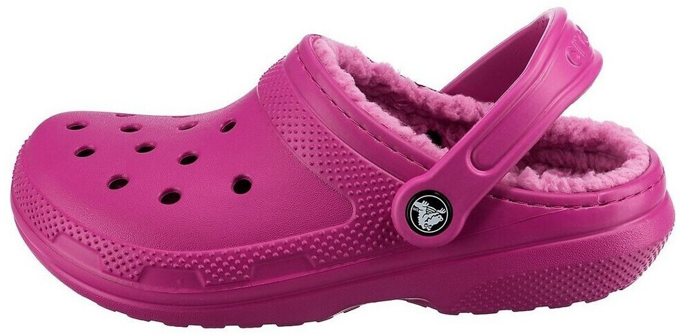 Crocs Classic Fuzz Lined Clog fuchsia fun ab 33 90