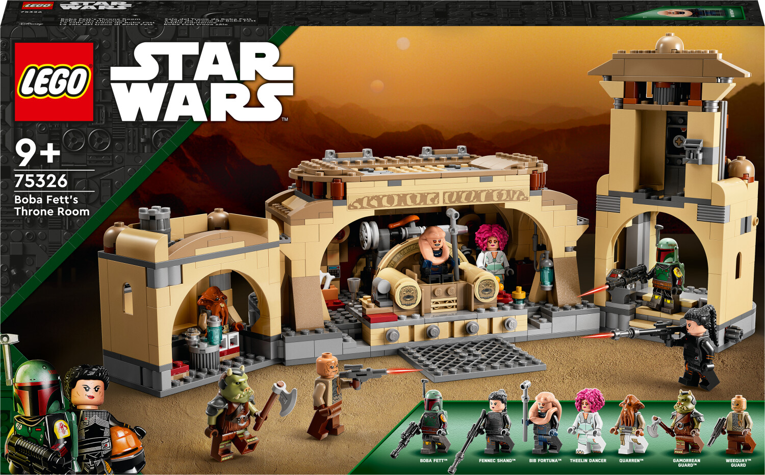 Lego star wars 2025 sala del trono