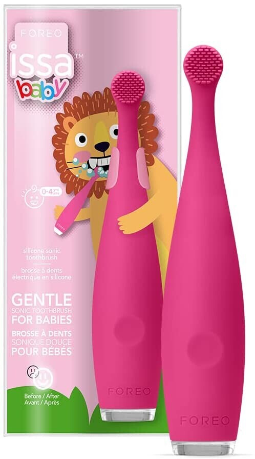 Foreo ISSA Baby brosse à dents électrique bébés (rose)