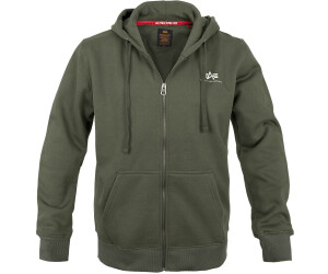 Alpha industries zip hoodie best sale