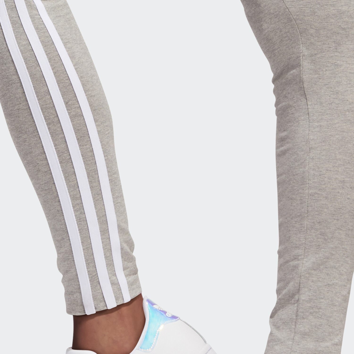 Buy ADIDAS adicolor classics 3-stripes leggings in Medium Grey