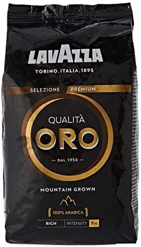 Lavazza Qualita Oro Mountain Grown Whole Beans (1kg)