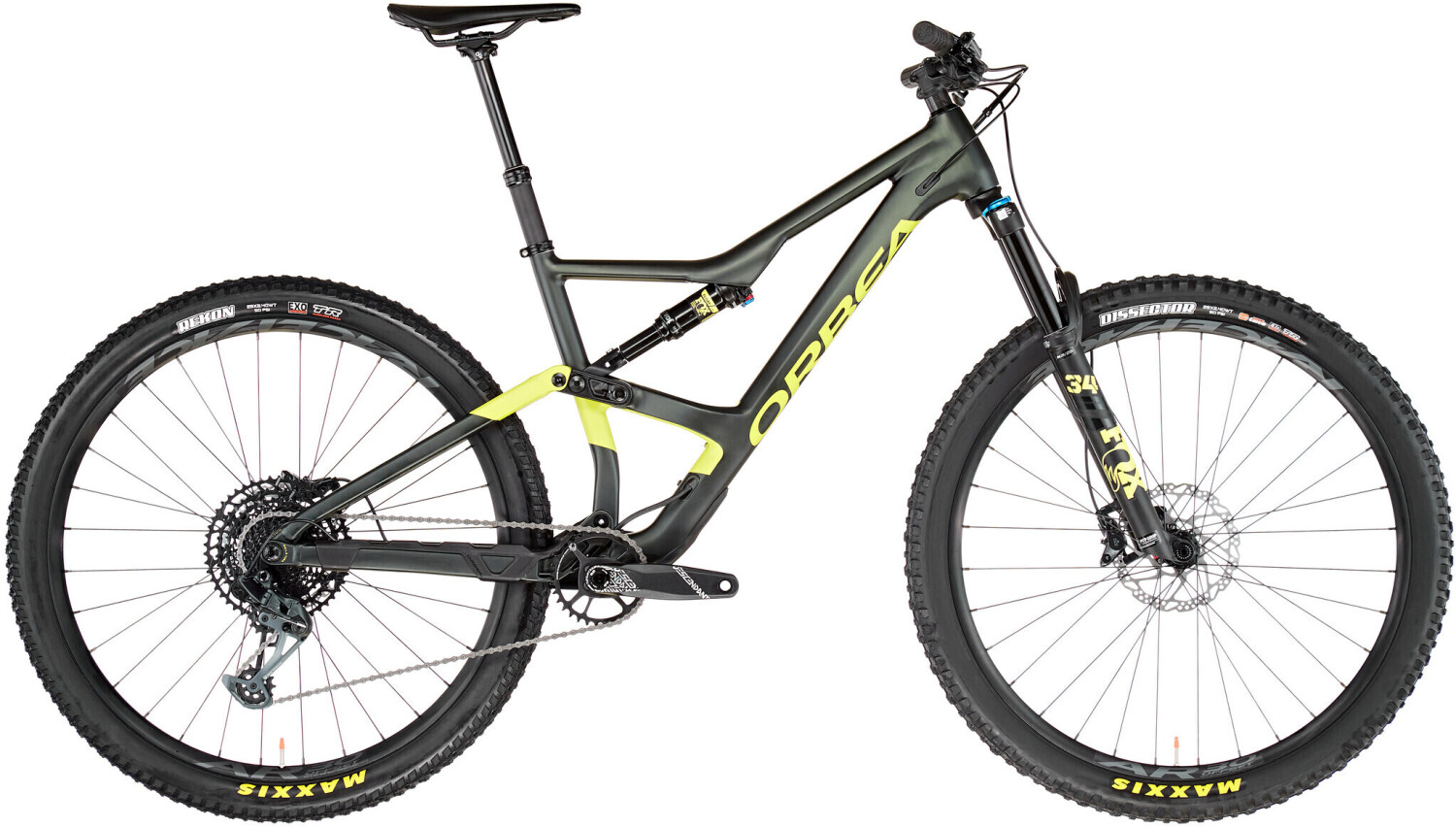 Orbea Occam H20-Eagle (2022) dark green/lime green