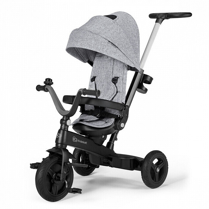 Kinderkraft TWIPPER 5-in-1 Tricycle grey
