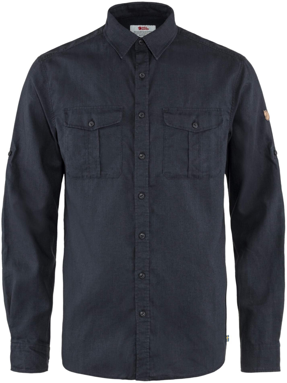Fjällräven Övik Travel Shirt LS M (87208) dark navy ab 64,95 