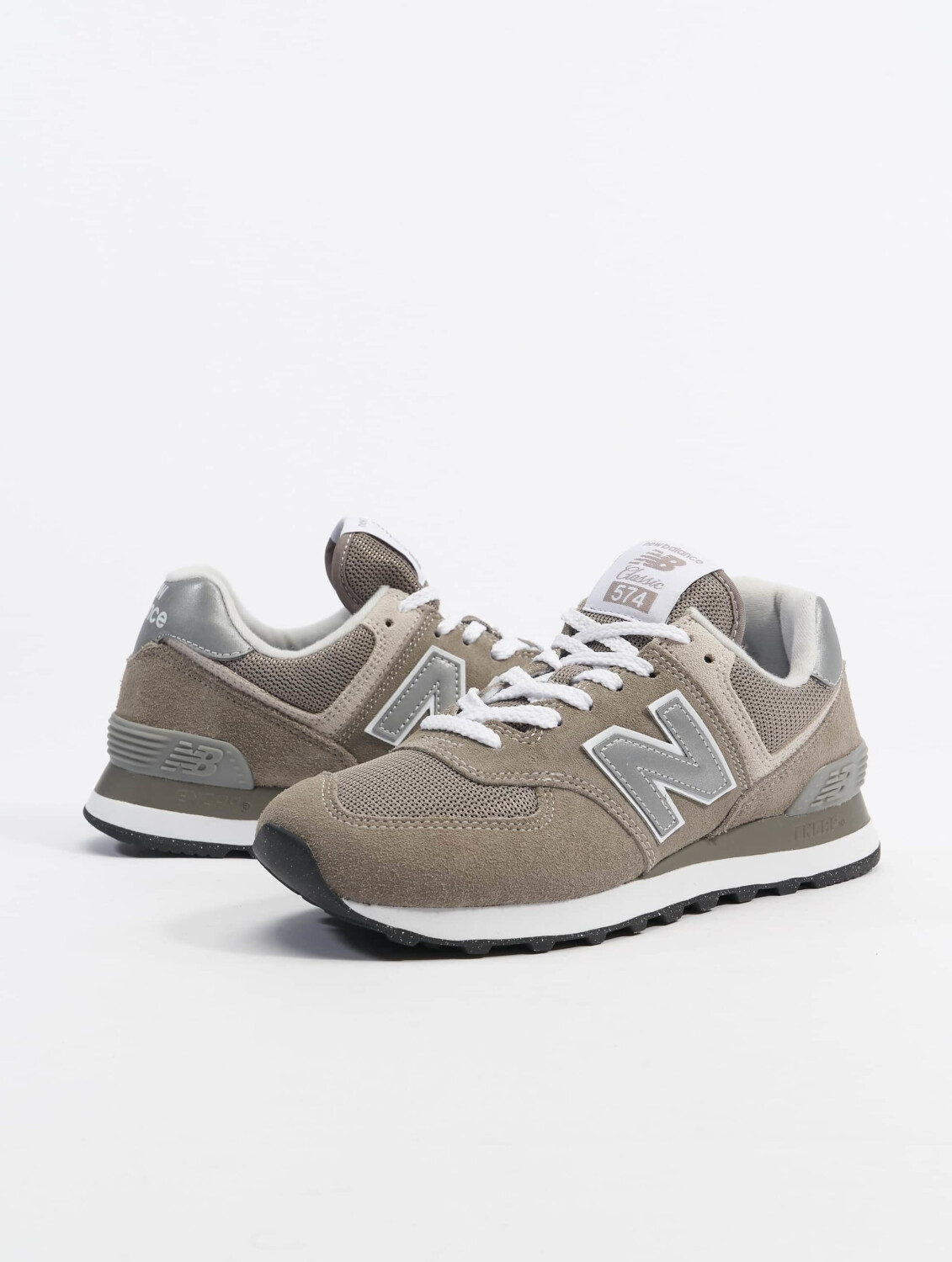 New balance 574 top classic damen grau