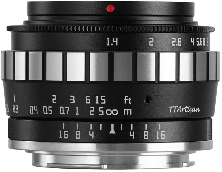 TTArtisan 23mm f1.4 Fuji X Silver