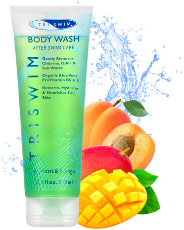 SBR Sports Triswim Chlorine Removing Body Wash Apricot & Mango 250ml